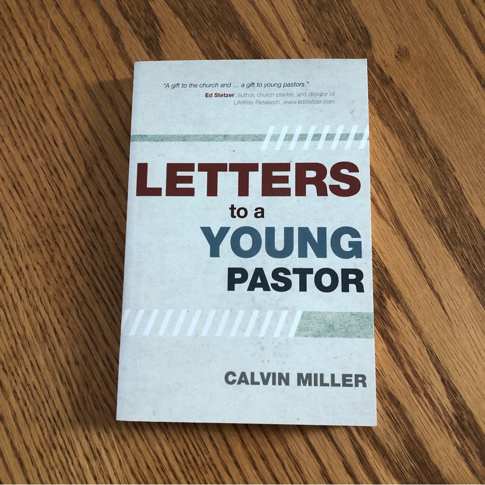 Book - Letters to a Young Pastor by Calvin Miller